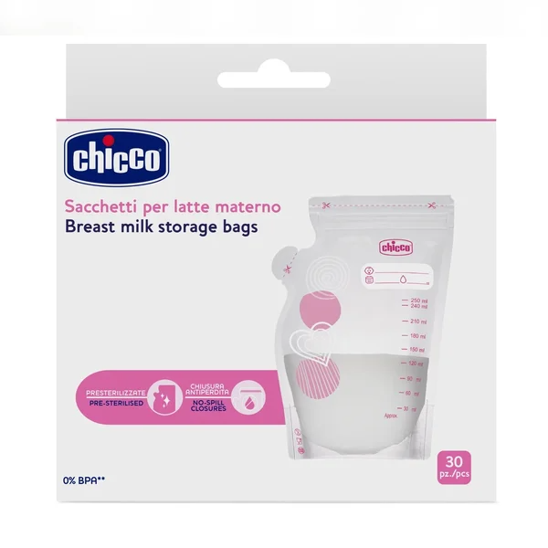 Chicco Sacos conservacao Leite 250ml 30un