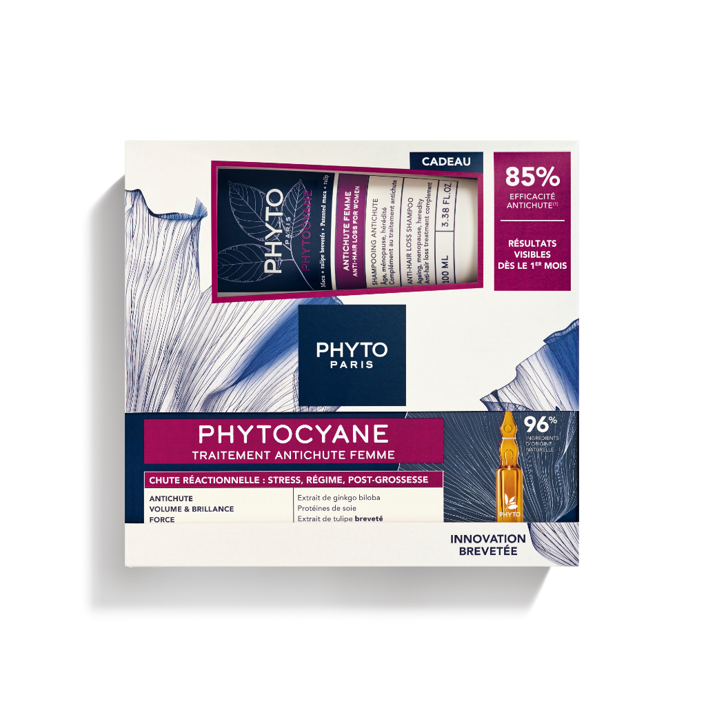 Phytocyane Mulher Anti-Queda Reacional 12x5ml + Champo 100ml