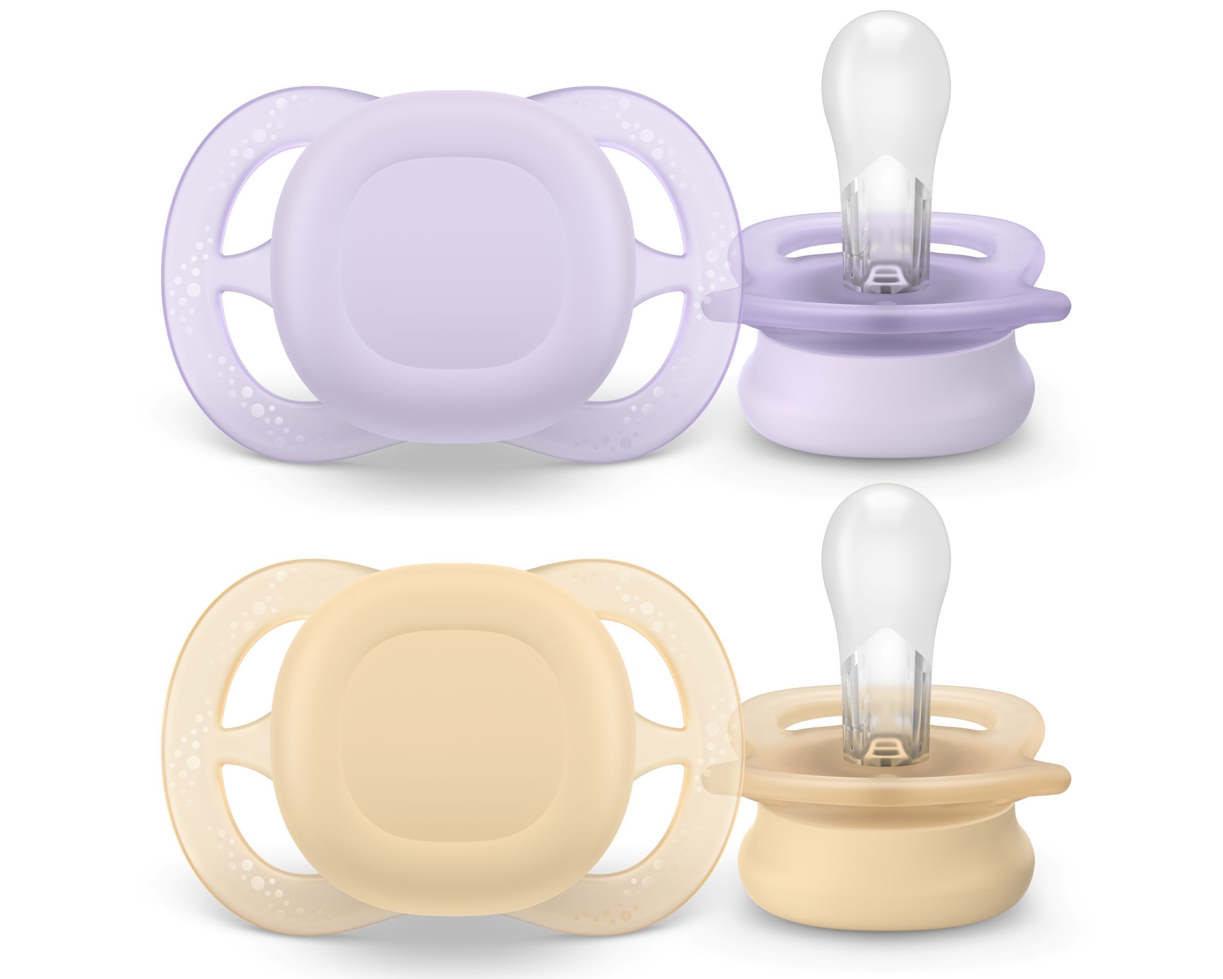 Philips Avent Ultra Start Schnuller Mädchen 0-2M 2 Stück