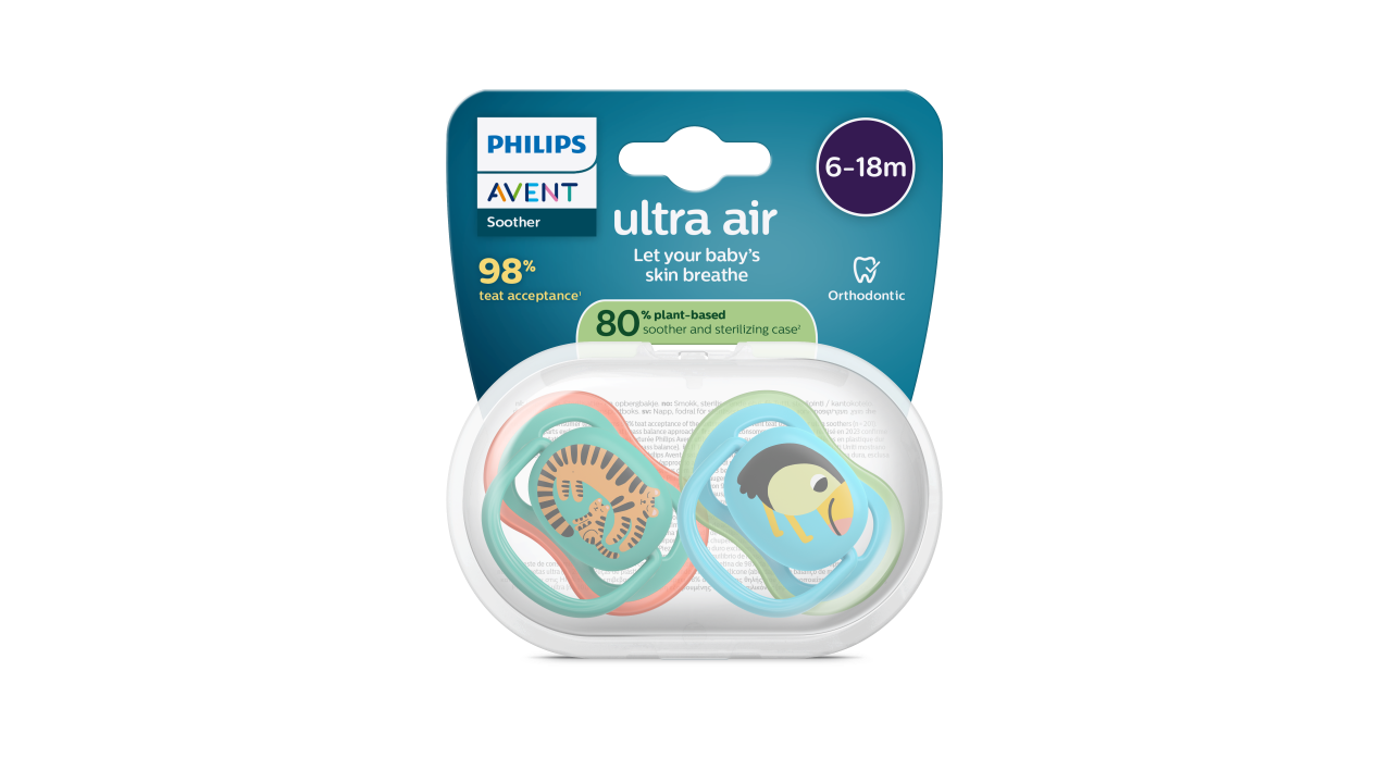 Philips Avent Ultra Air Chupeta Decor Menino 6-18M 2un