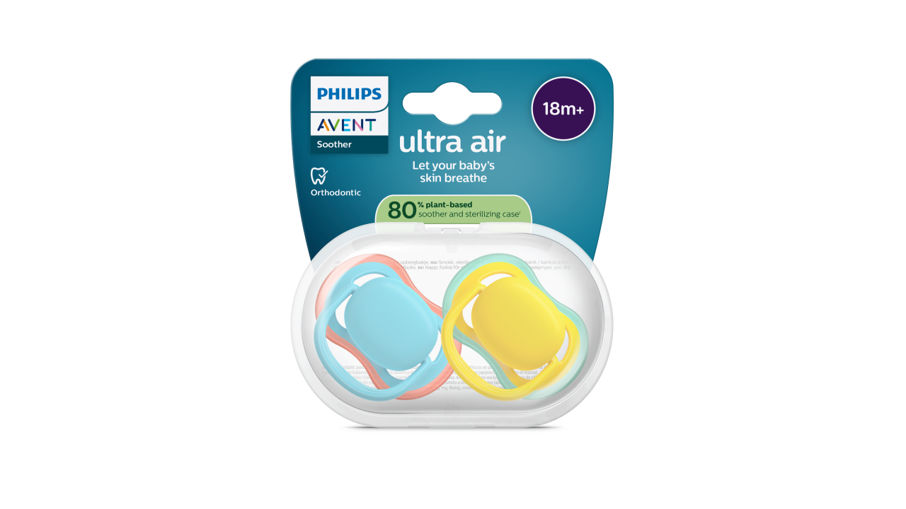 Philips Avent Ultra Air Schnuller Junge 18M+ 2 Stück