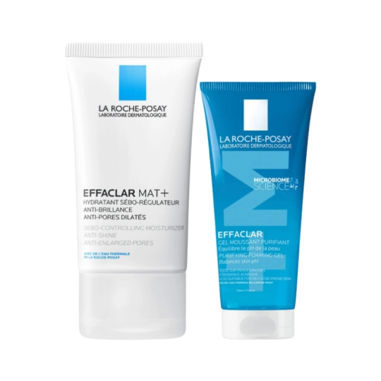 La Roche Posay Effaclar Mat+ 40ml + Gel Limpeza 50ml