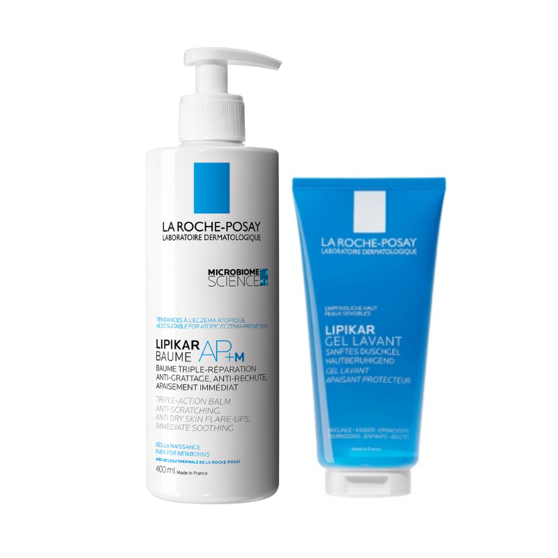 La Roche Posay Lipikar Baume AP+M 400ml + Gel Lavante 100ml