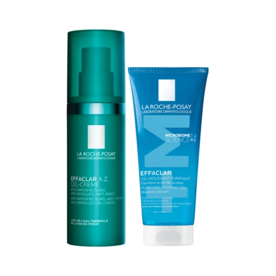 La Roche Posay Effaclar A.Z. Gel Creme 40ml + Gel Limpeza
