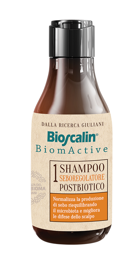 Bioscalin BiomActive Champô Pos-Biótico Seborregulador