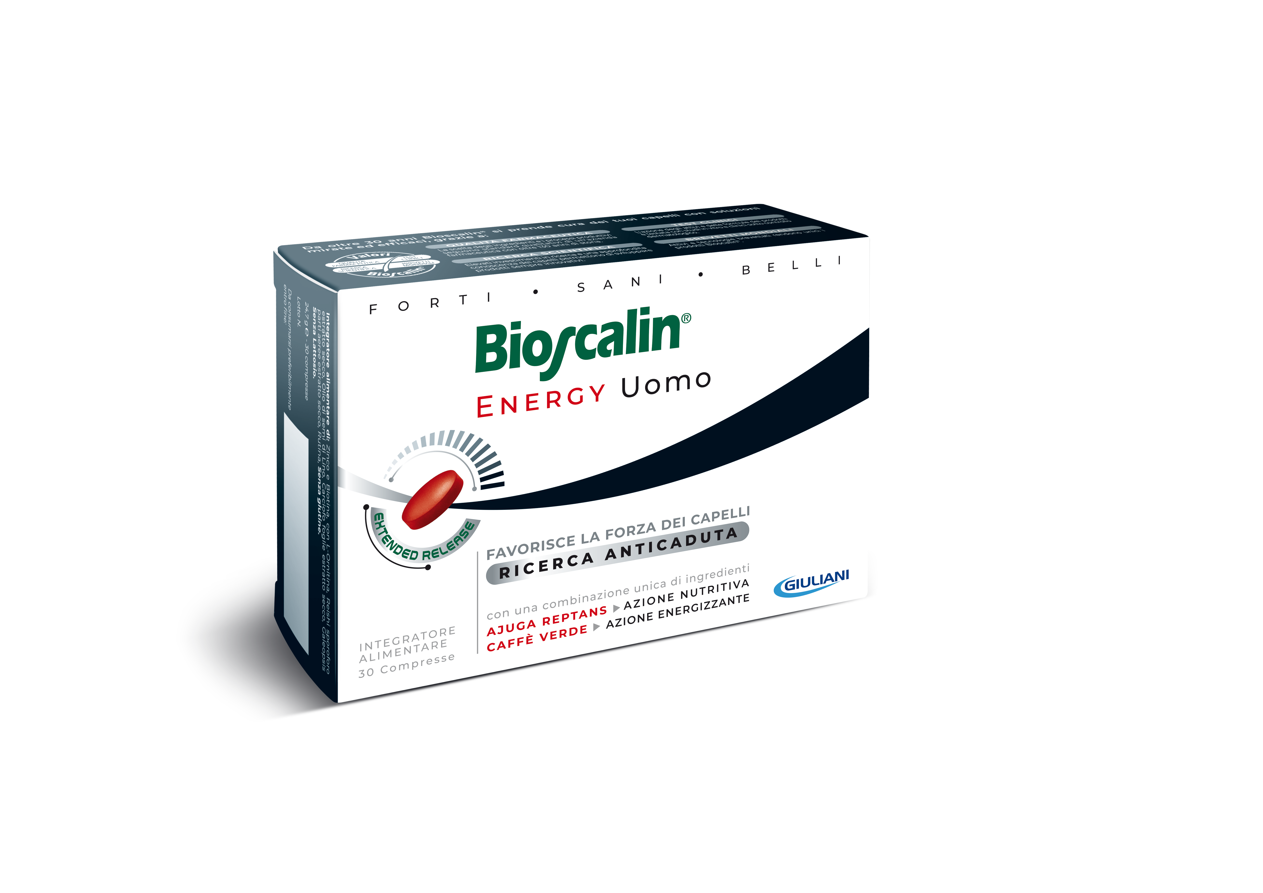 Bioscalin Energy Hombre Fuerza Cabello 30comp