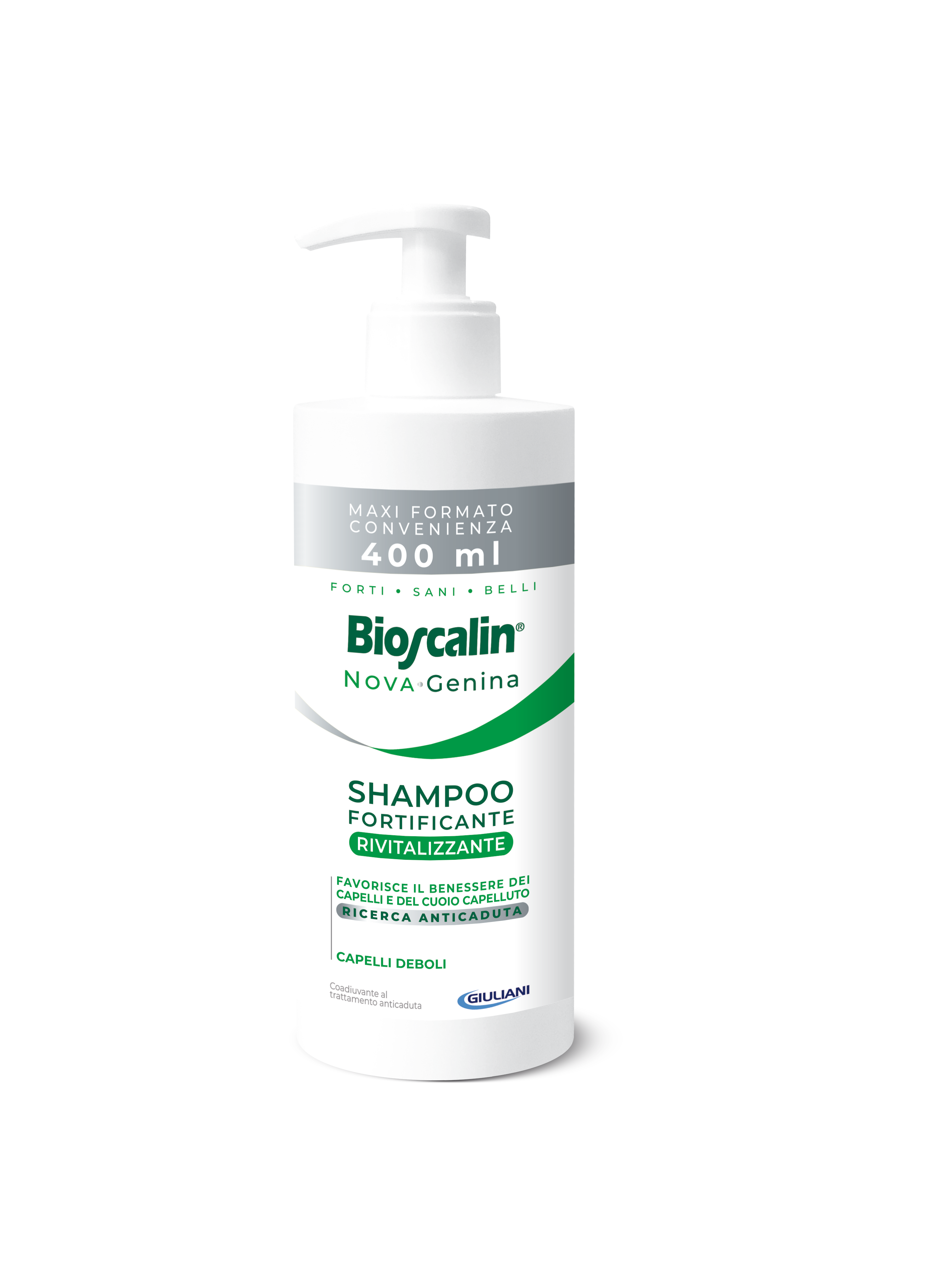 Bioscalin Nova Genina Champô Fortificante Revitalizante 400ml