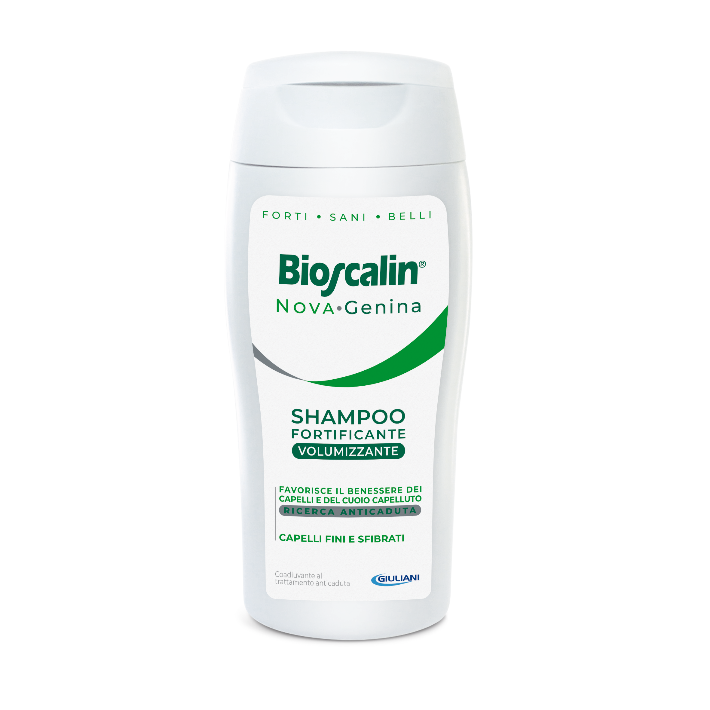 Bioscalin Nova Genina Champô Fortificante Volumizante 200ml