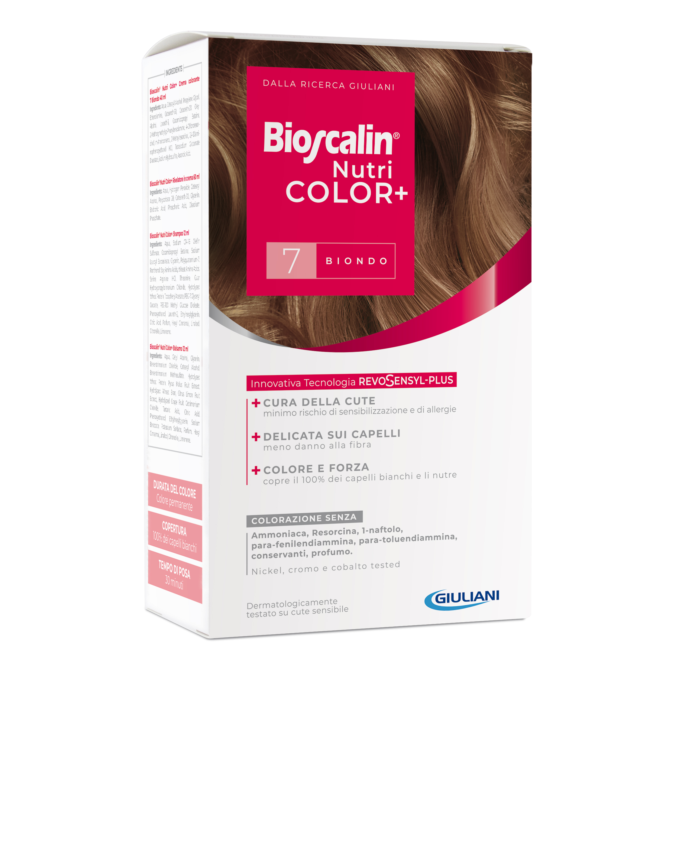 Bioscalin Nutricolor+ Coloração Cabelo 7 Louro