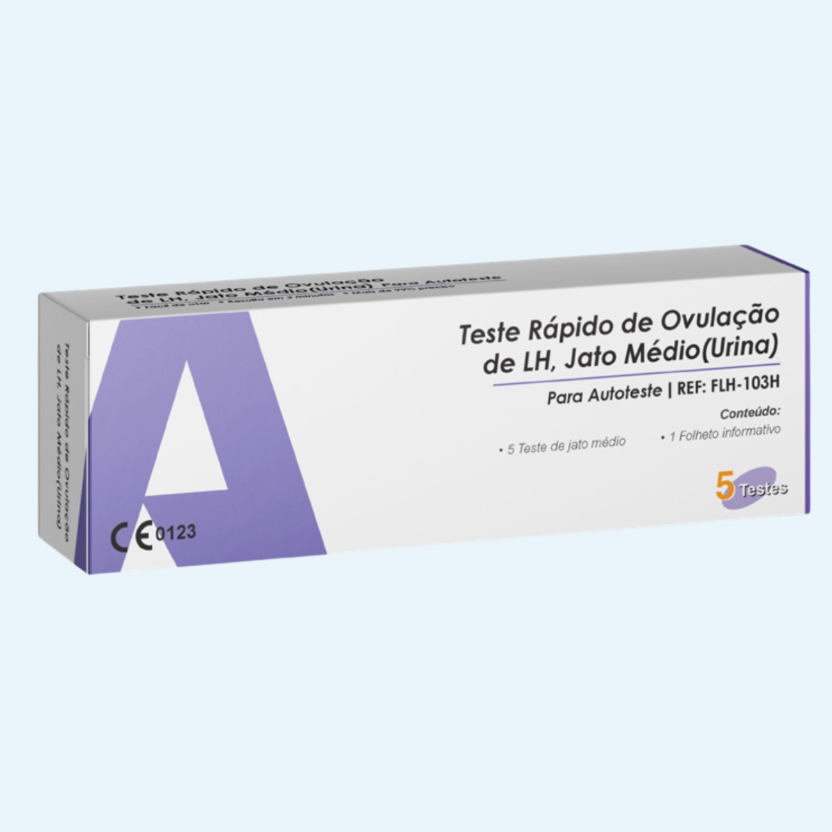 All Test Teste Rápido de Ovulação LH Urina 5un