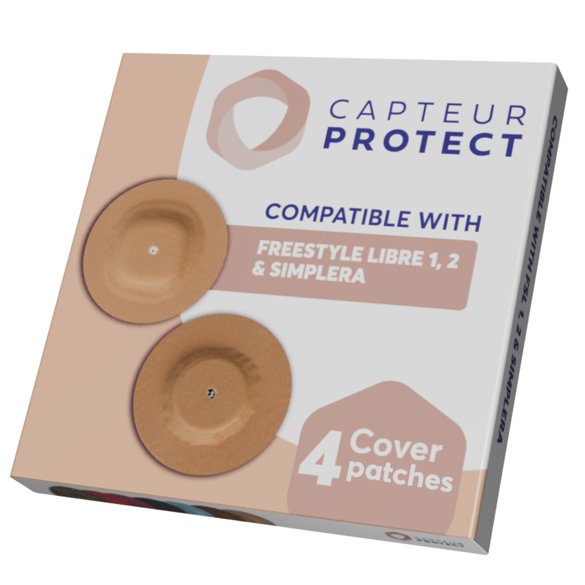 Capteur Protect Cover F.Libre Bege 4un