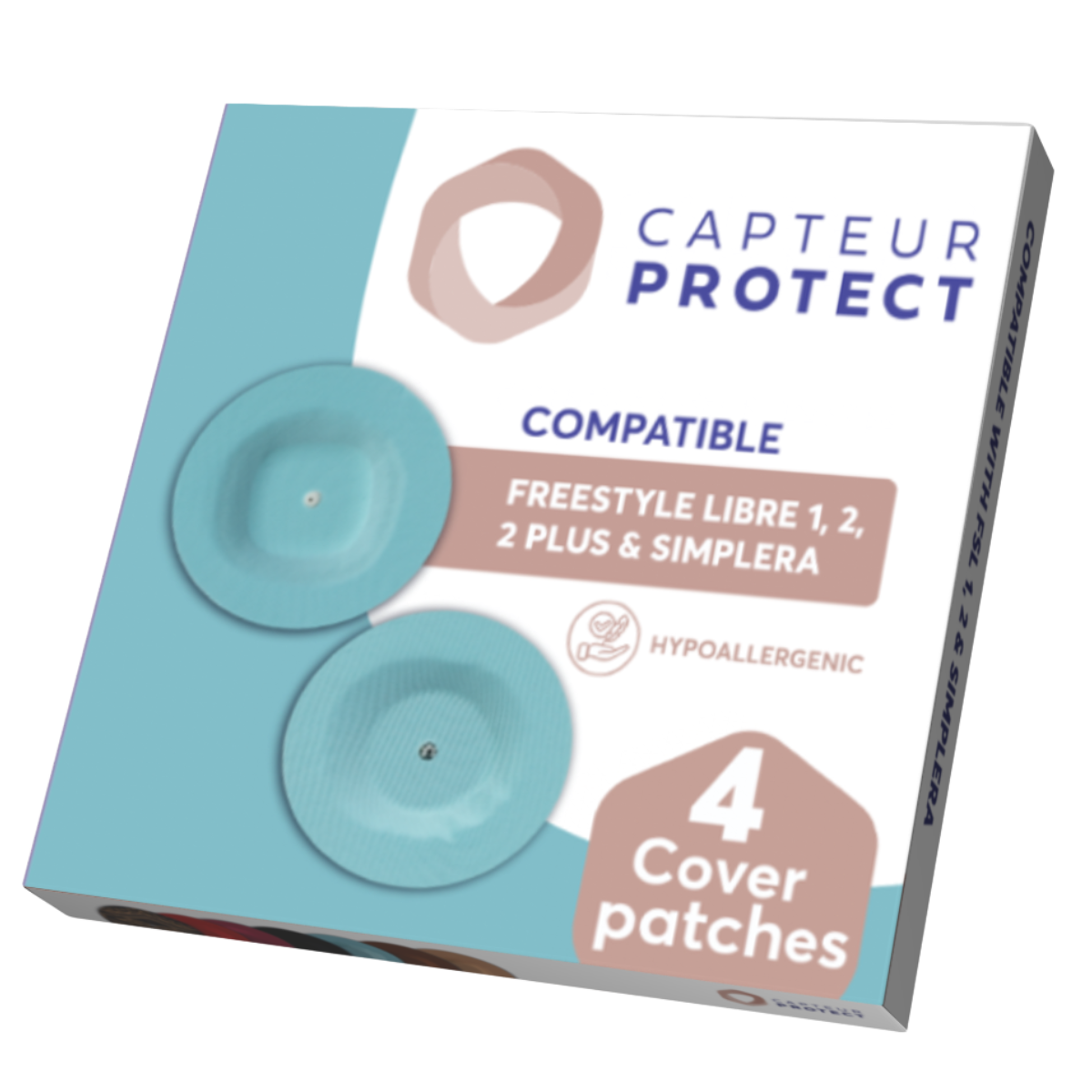 Capteur Protect Cover F.Libre Azul 4un