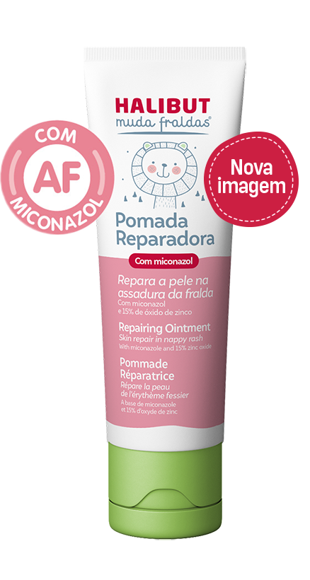 Halibut Muda Fraldas Pomada Reparadora - 50g