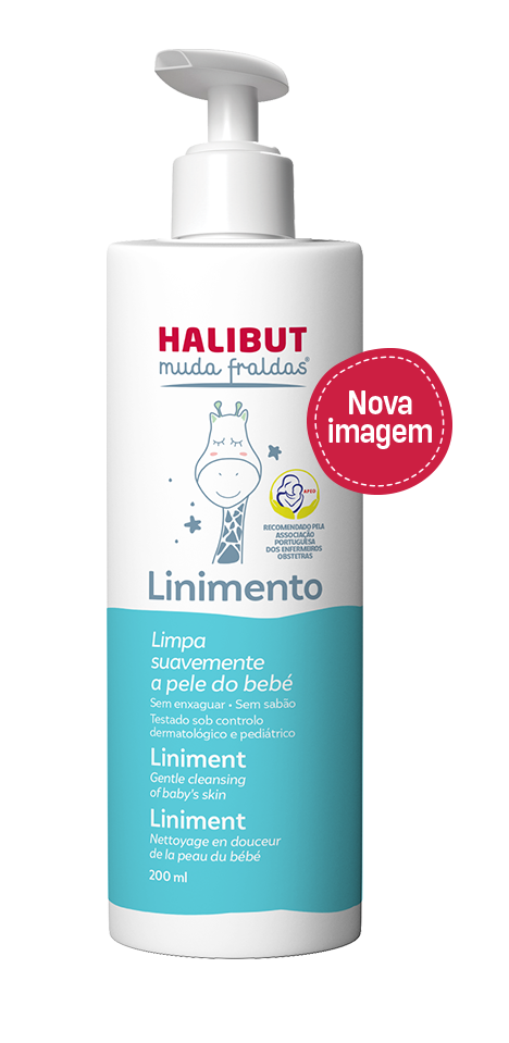 Halibut Bebé Muda Fraldas - 200ml