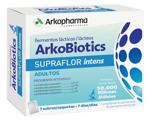 Arkobiotics Supraflor Intens Po Sol Oral 70g 7saq