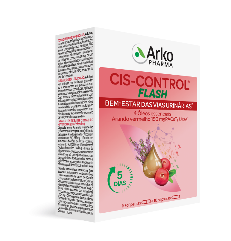 Arkopharma Cis-Control Cranberola Flash 20caps