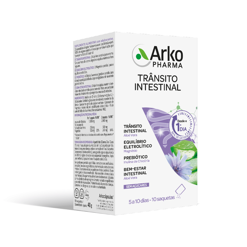 Arkocapsulas Transito Intestinal 10 saquetas