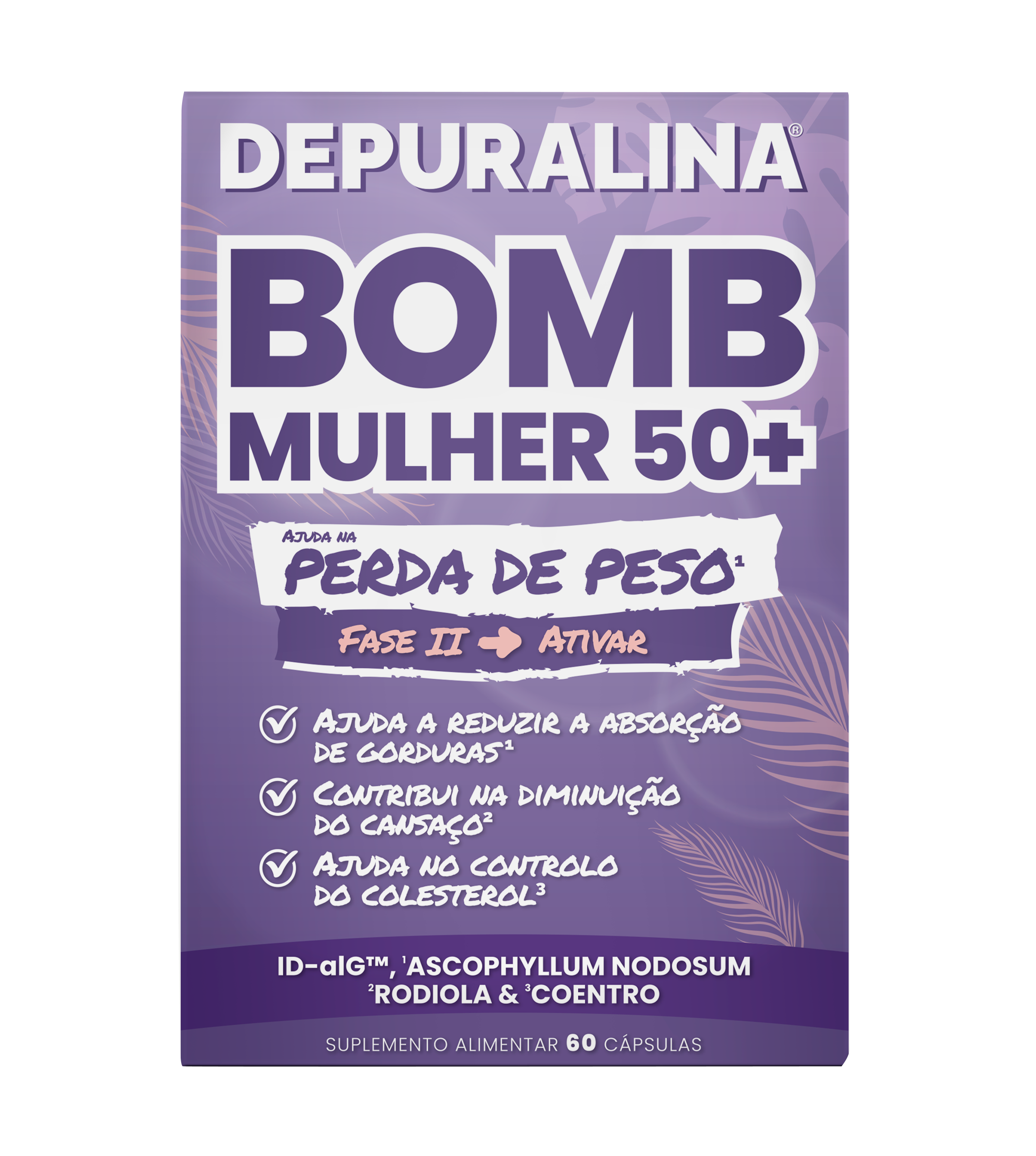 Depuralina Bomb Mulher 50+ 60caps