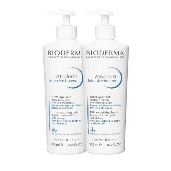 Bioderma Atoderm Intensive Baume 500ml 2un -Promo