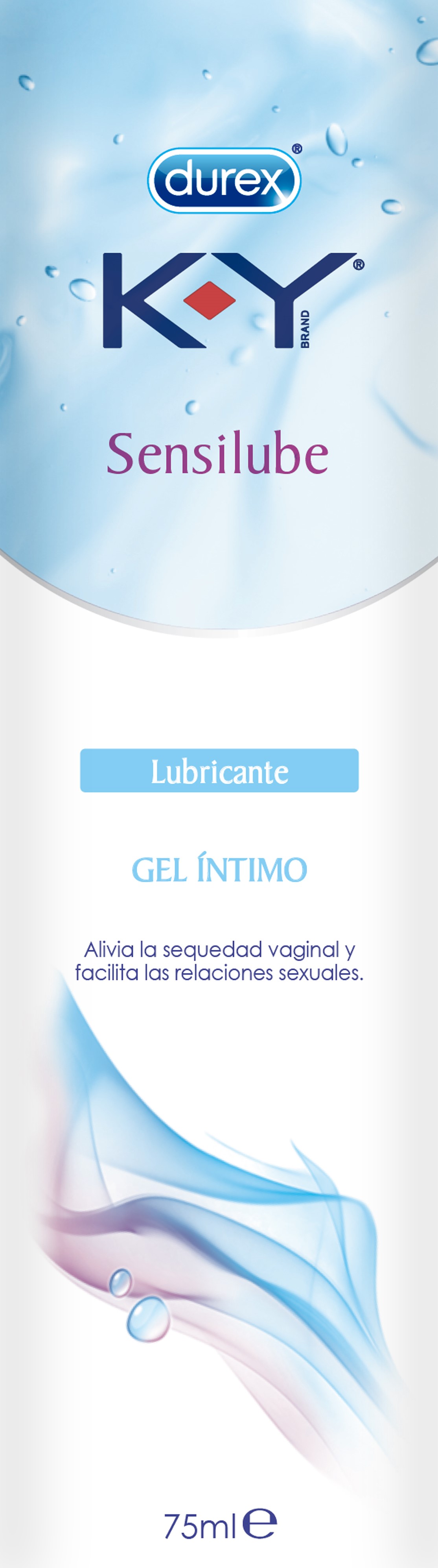 K-Y Sensilube Lubrificante Íntimo 75ml