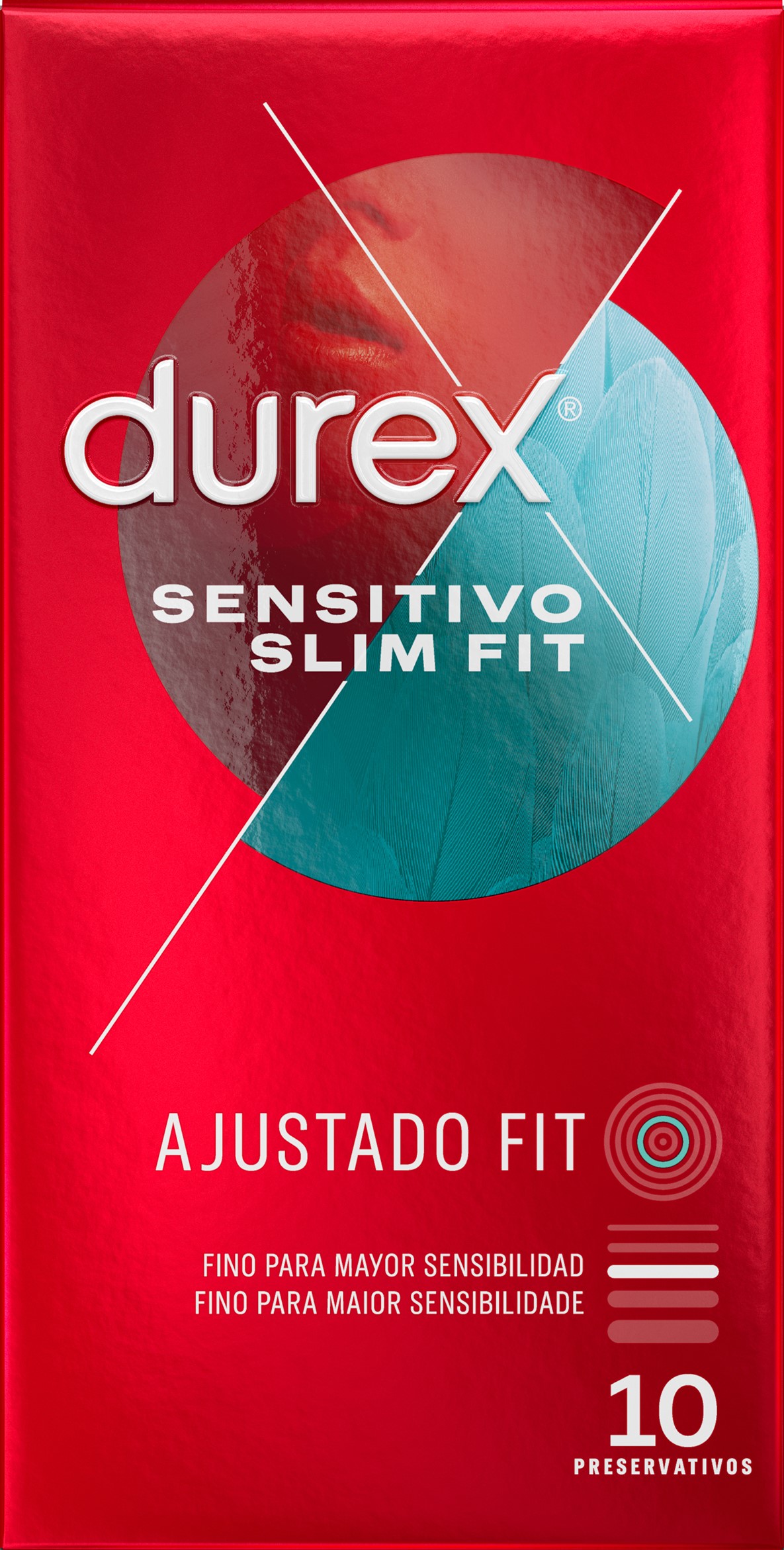 Durex Preservativos Sensitivo Slim Fit 10 unid