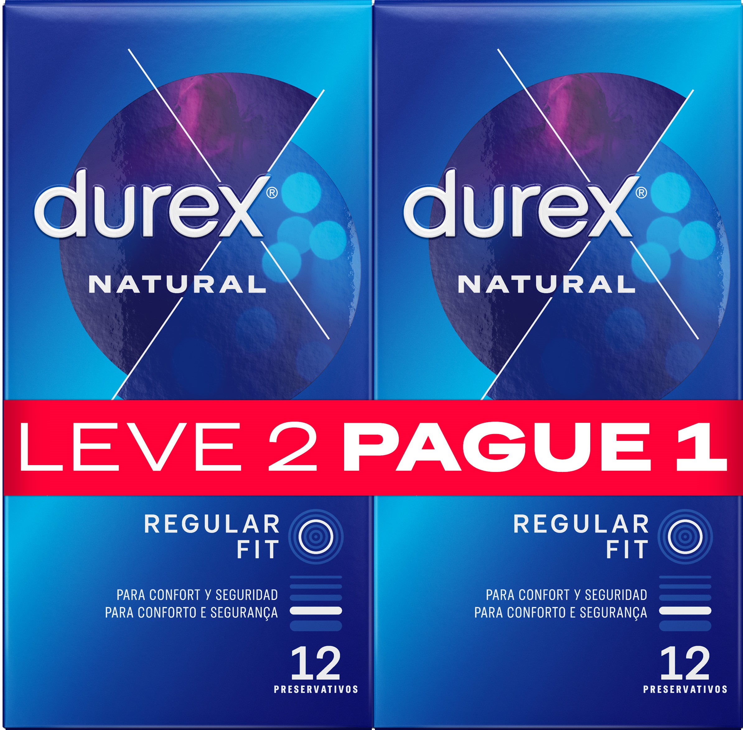 Durex Preservativos Natural Plus 12+12