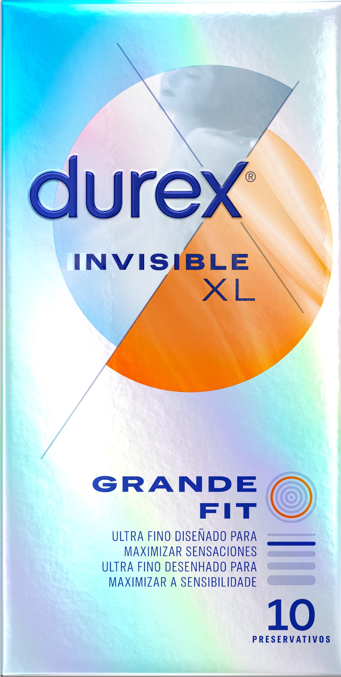 Durex Preservativos Invisible XL 10 unid