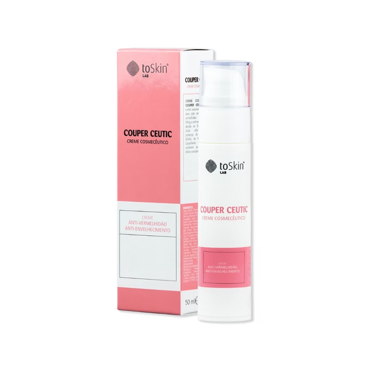 To Skin Couper Ceutic Cuidado Anti-Vermelhidao 50ml