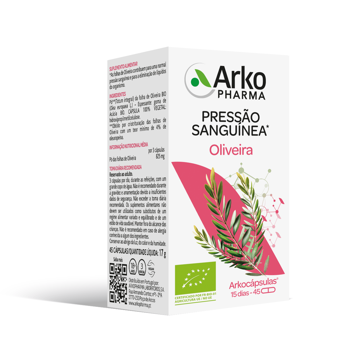 Arkopharma Arkocapsulas Bio Oliveira 45caps