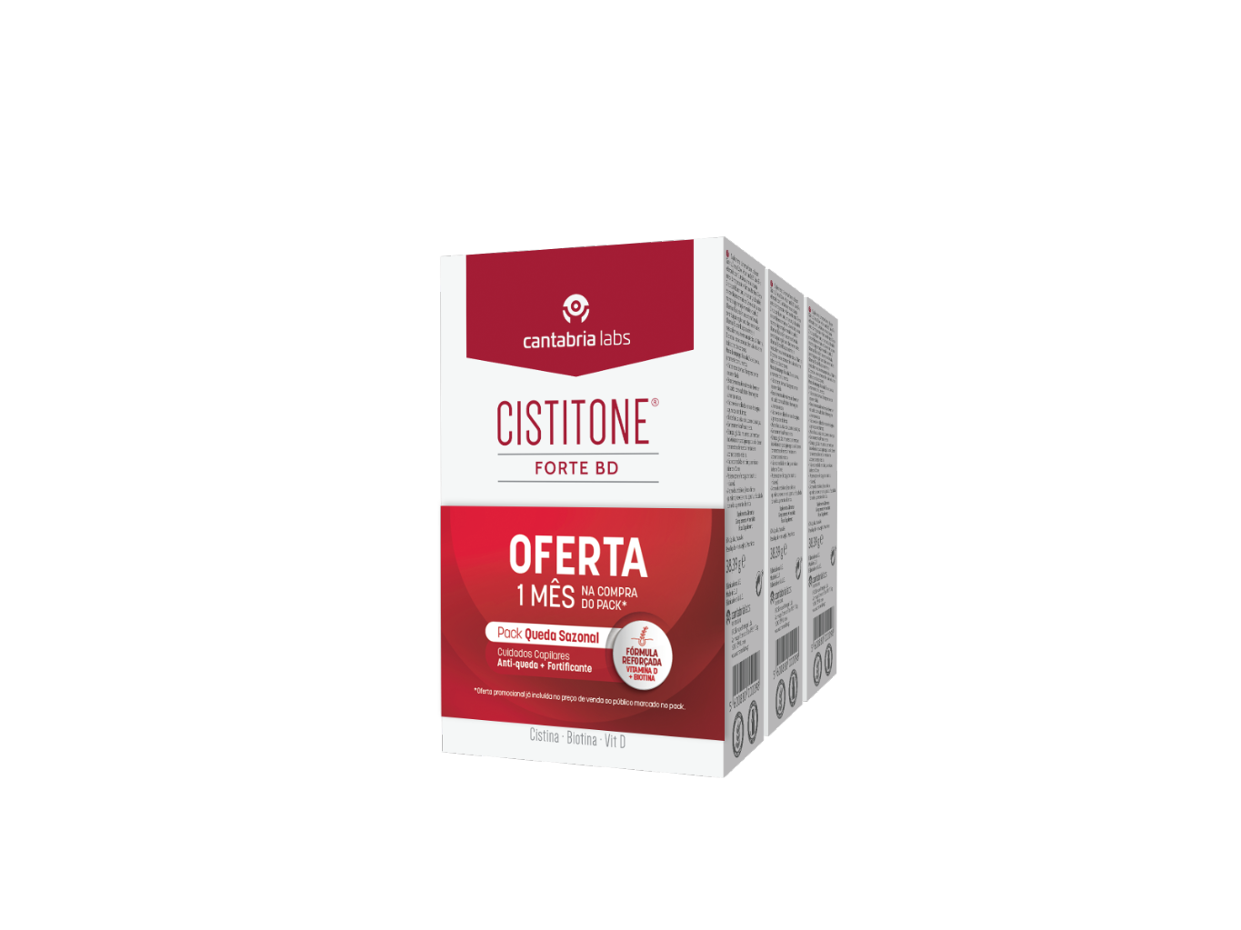 Cistitone Forte BD 60caps Pack 2=3