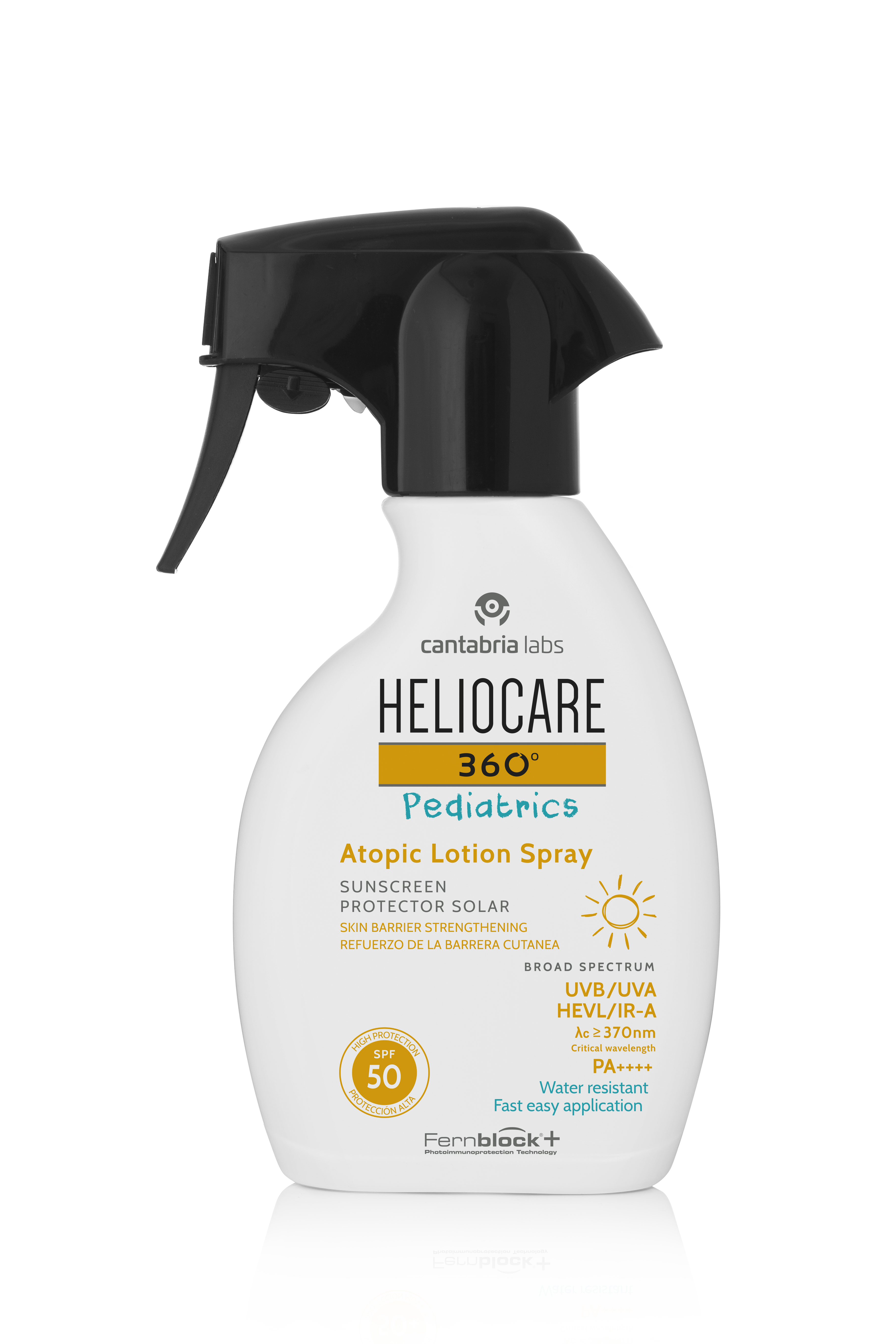 Heliocare 360 Pediatrics Atopic Lotion Spray SPF50 250ml