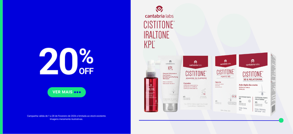 Cantabria Labs Hair Care 20%