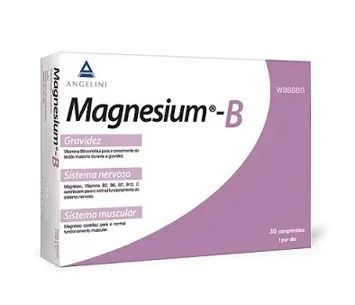 Magnesium B 30comp 3un -Promo