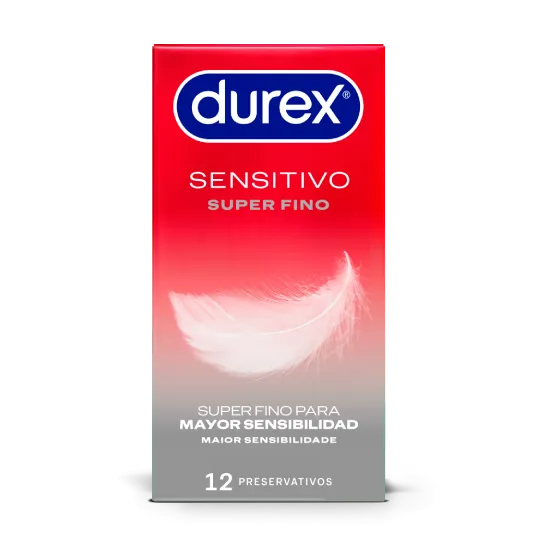 Durex Sensitivo Super Fino Preservativos 12un