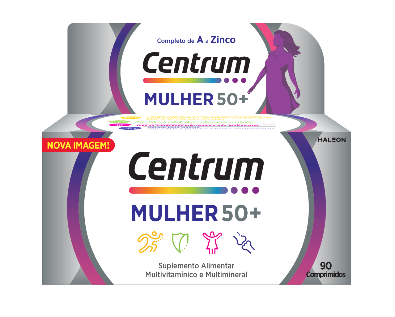 Centrum Frau 50+ magensaftresistente Kapseln (90 Stück)