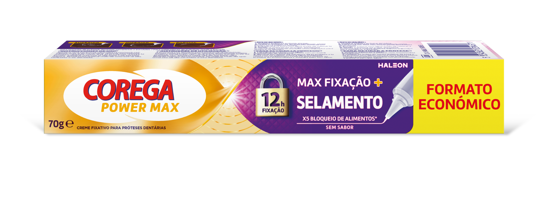 Corega Maximum Sealant Cream Fixative for Dentures - 70g