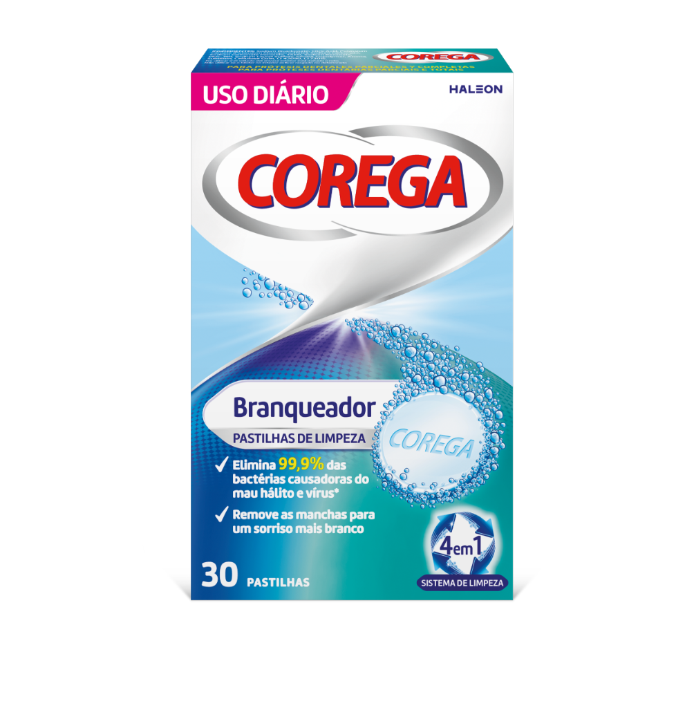 Corega White Plus (30 Brausetabletten)