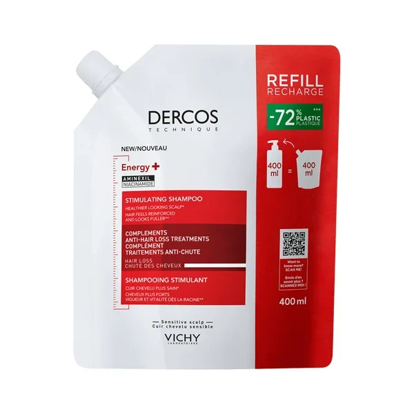 Vichy Dercos Energy+ Champo Estimulante Recarga 400ml