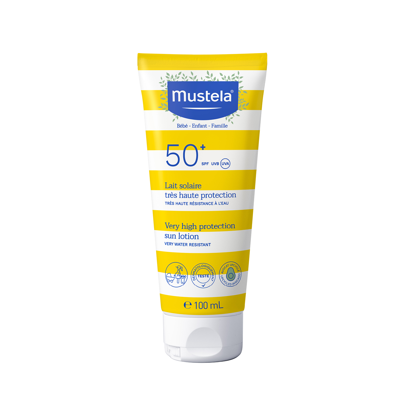 Mustela Bebe Leite Solar FPS50+ 100ml