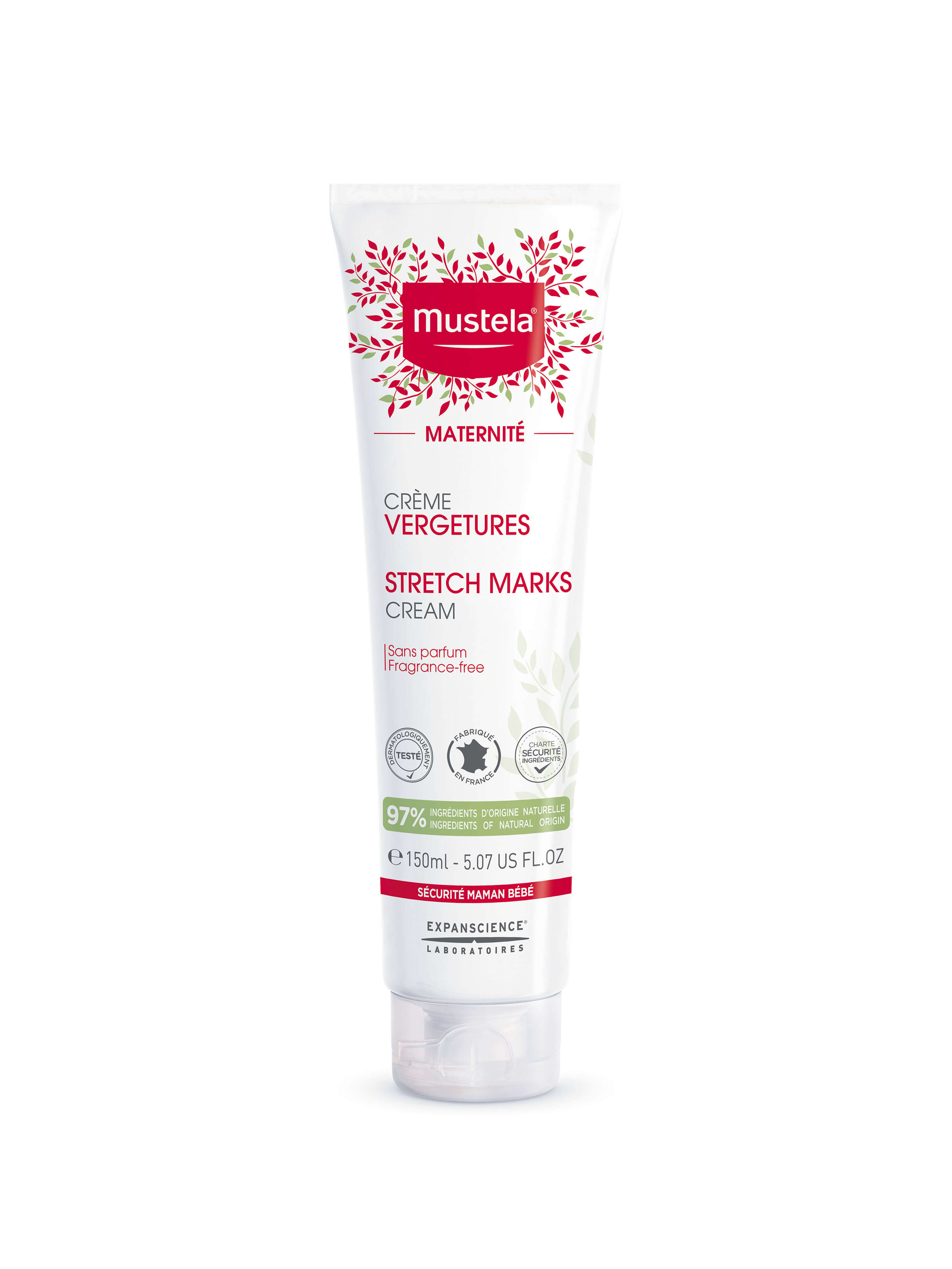 Mustela Maternidade Creme Anti Estrias 3em1 sem Perfume 150ml