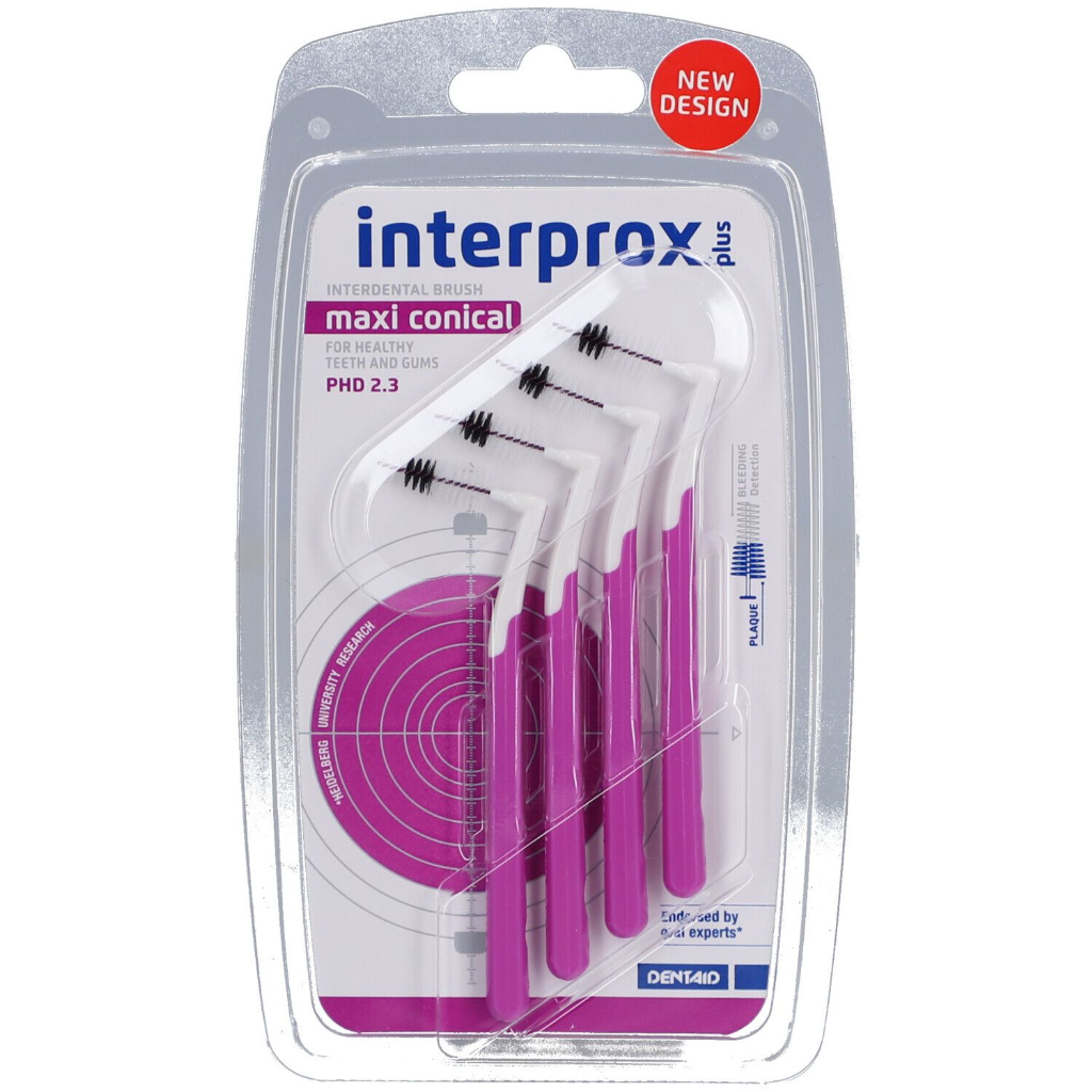 Interprox Plus Maxi Conical PHD 2.3 Escovilhao Dentàrio 4un