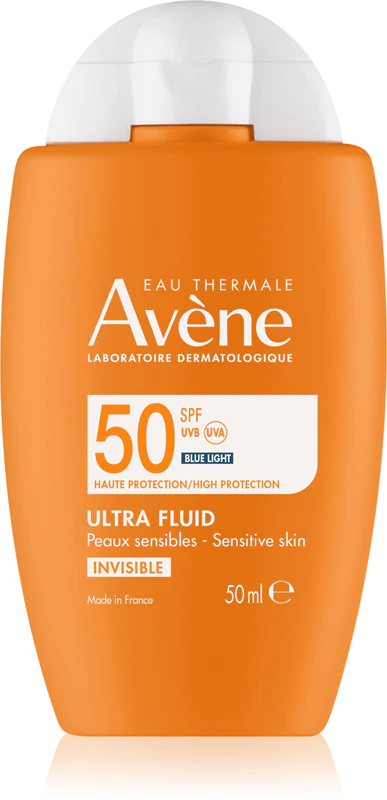 Avène Protetor Solar Ultra Fluido Invisivel FPS50 50ml