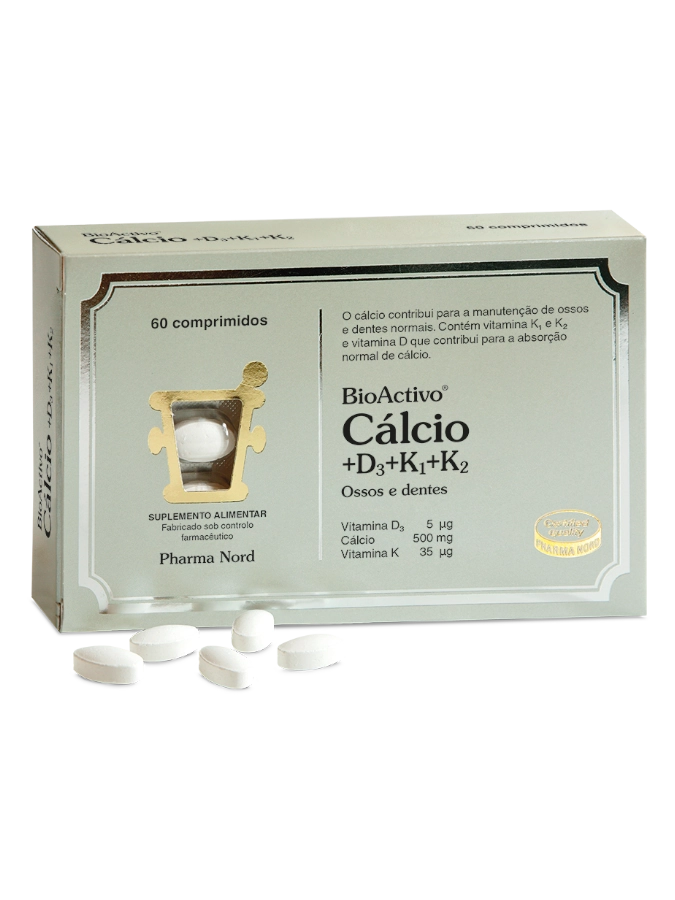 BioActivo Calcio + D3 + K1 + K2 60comp