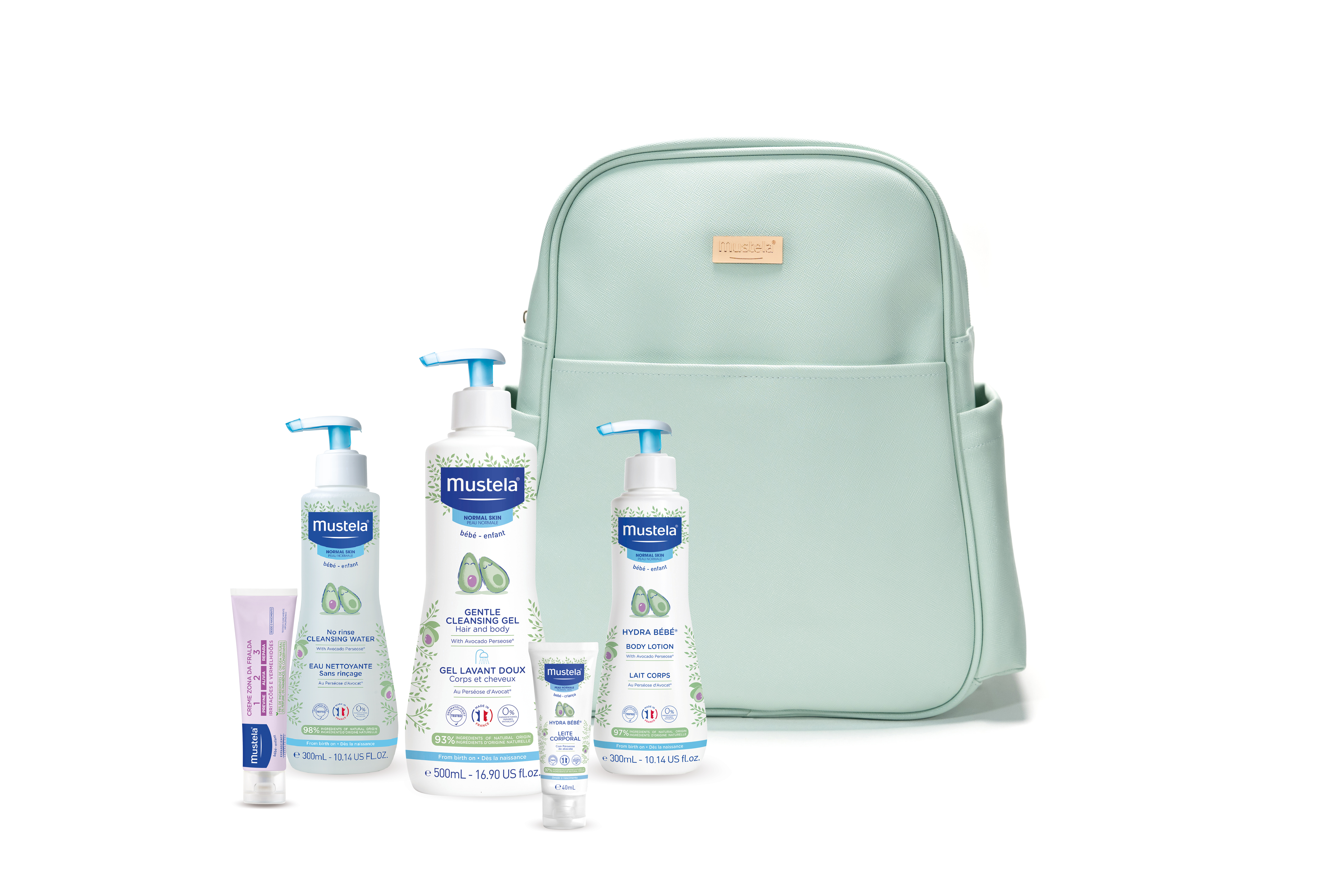 Mustela Mala Maternidade Mochila Verde Menta