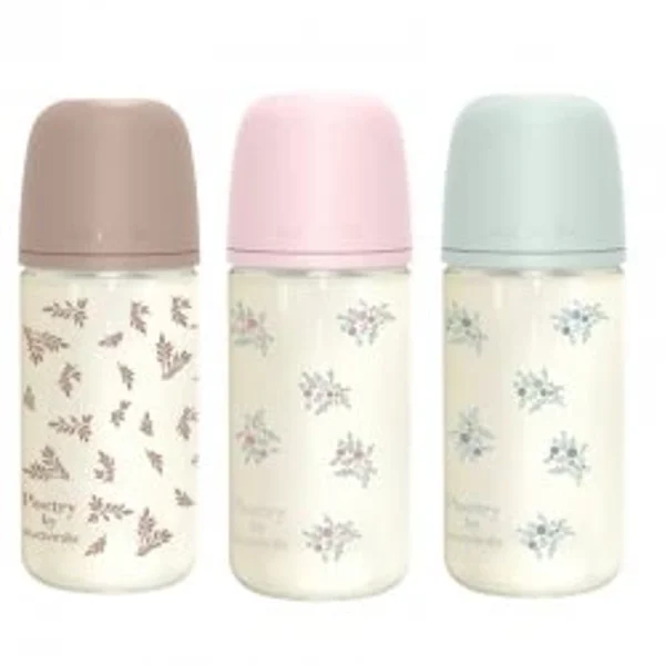 Suavinex Selection Sx Pro Anti-Colicas Biberão Vidro com Tetina Silicone Fisio +3M 240ml