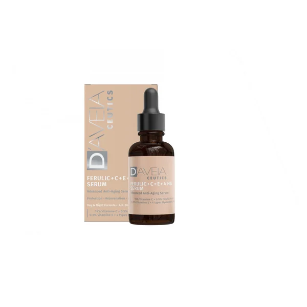 D'Aveia Ceutics Ferulic + C + E + 4HA Serum 25ml