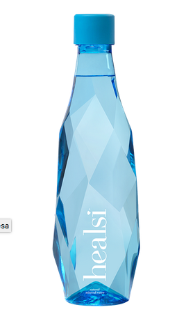 Healsi Agua Manantial Azul Turquesa 1L