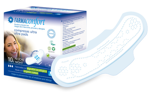FarmaConfort Penso Higiénico Noite Abas 10un