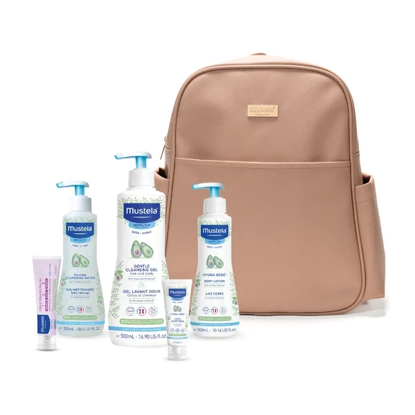 Mustela Mala Maternidade Mochila Rosa Mocca