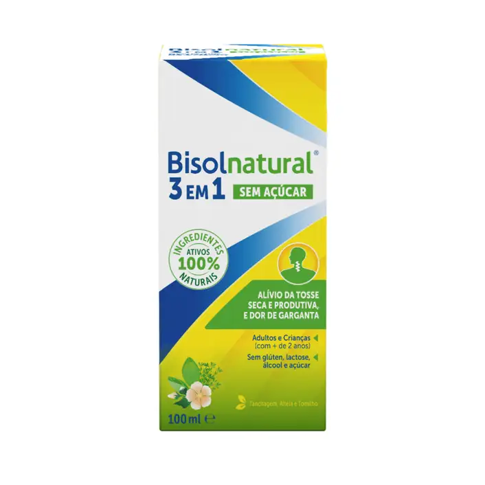 Bisolnatural 3em1 Xarope S/Acucar 100ml
